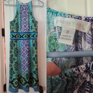 London Times Dress -Size 8